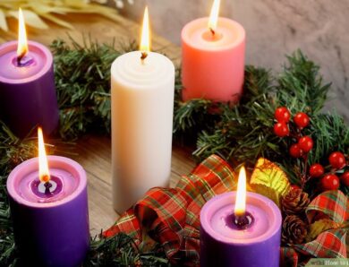 How to Make Christmas Card Candles Slim line step by step