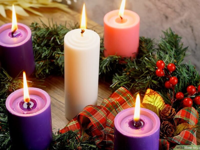 How to Make Christmas Card Candles Slim line step by step