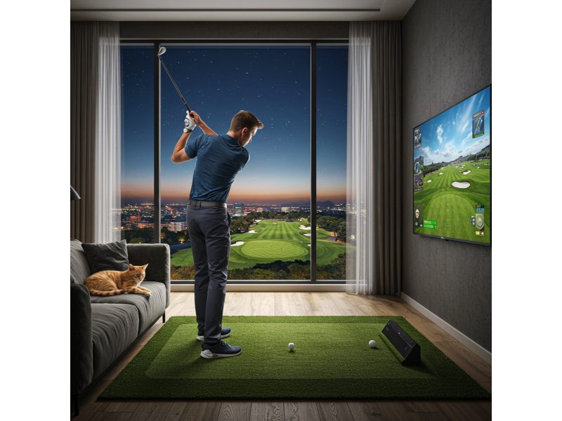 Outdoor Golf vs. Home Simulator: Which One Fits Your Lifestyle?
